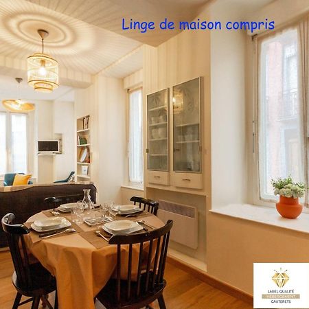 Charmant Appartement Au Calme En Plein Centre Ville Avec Wifi Et Linge De Maison Inclus Cauterets Exterior foto